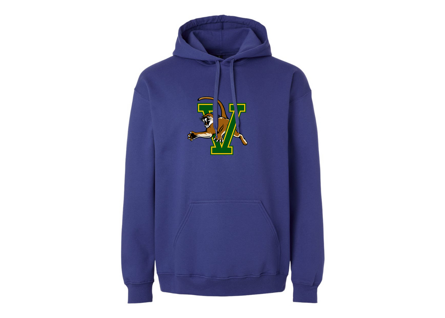 Men's Vermont Catamounts Softstyle Midweight Hooded Sweatshirt