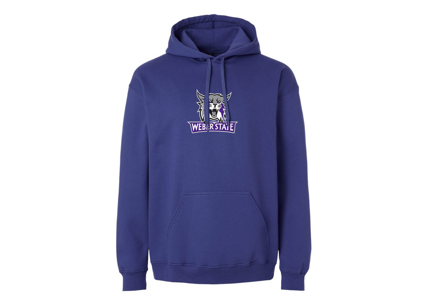 Men's Weber State Wildcats Softstyle Midweight Hooded Sweatshirt