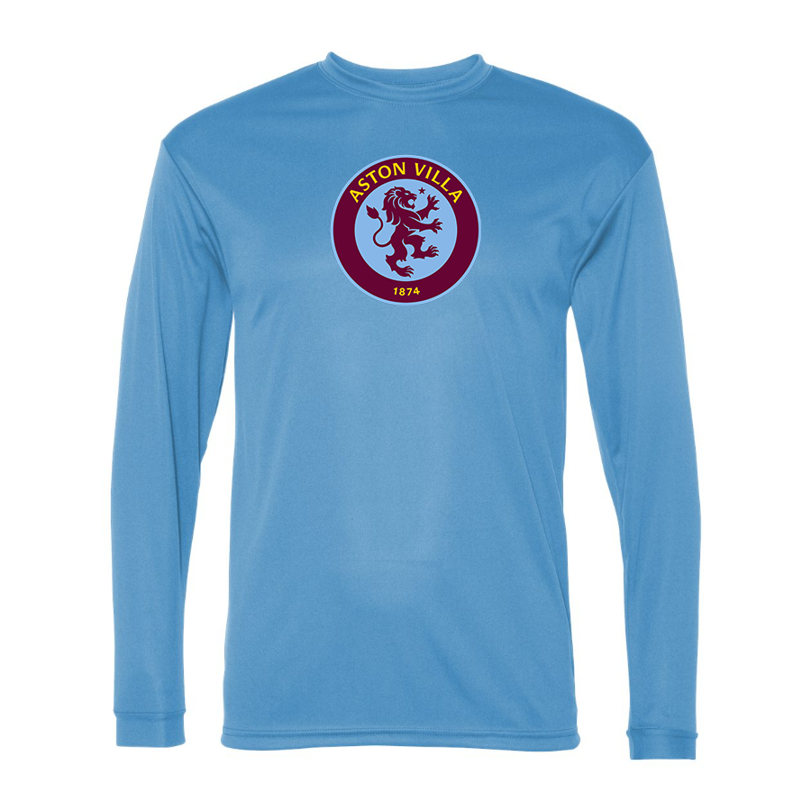 Men's Aston Villa - C2 Sport - Performance Long Sleeve T-Shirt - 5104