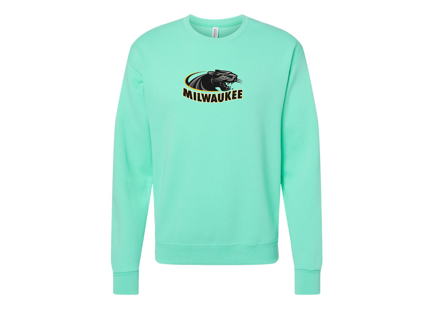 Men's Wisconsin Milwaukee Panthers JERZEES NuBlend Crewneck Sweatshirt