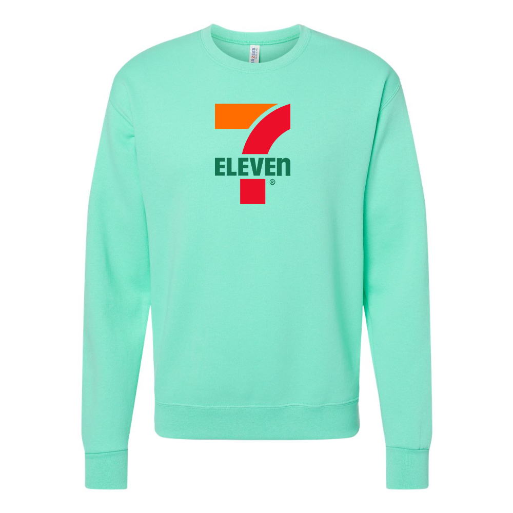 Men's 7 Eleven Logo  JERZEES NuBlend Crewneck Sweatshirt