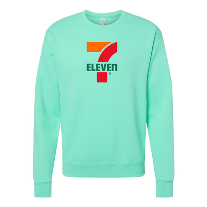 Men's 7 Eleven Logo  JERZEES NuBlend Crewneck Sweatshirt