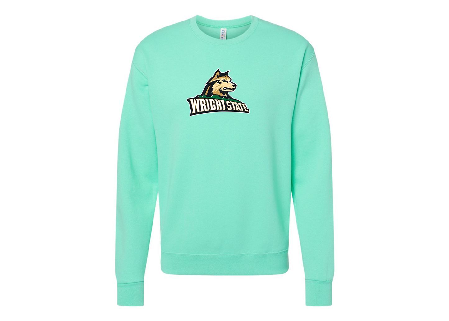 Men's Wright State Raiders JERZEES NuBlend Crewneck Sweatshirt