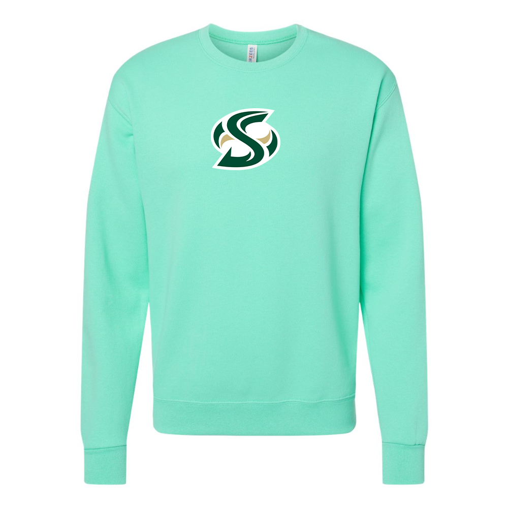 Men's Sacramento State Hornets Logo   JERZEES NuBlend Crewneck Sweatshirt