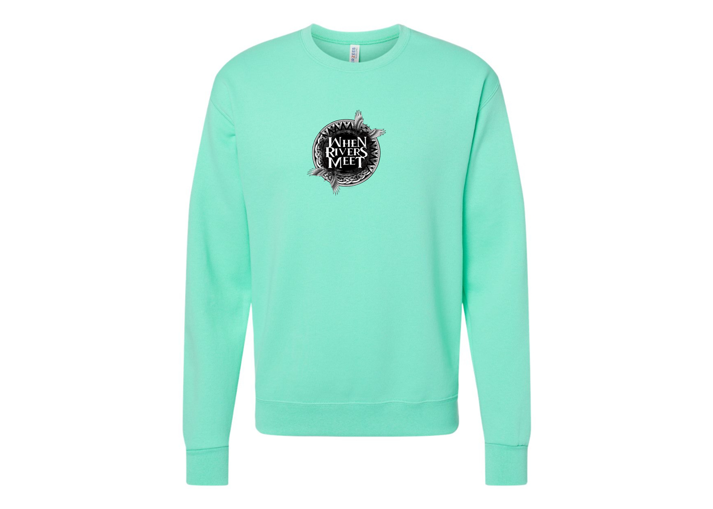 Men's When Rivers Meet JERZEES NuBlend Crewneck Sweatshirt