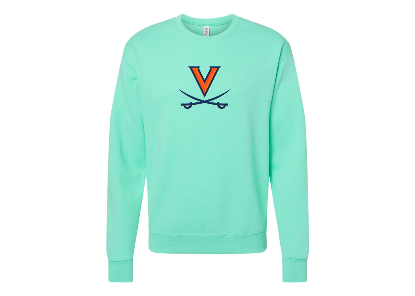 Men's Virginia Cavaliers JERZEES NuBlend Crewneck Sweatshirt