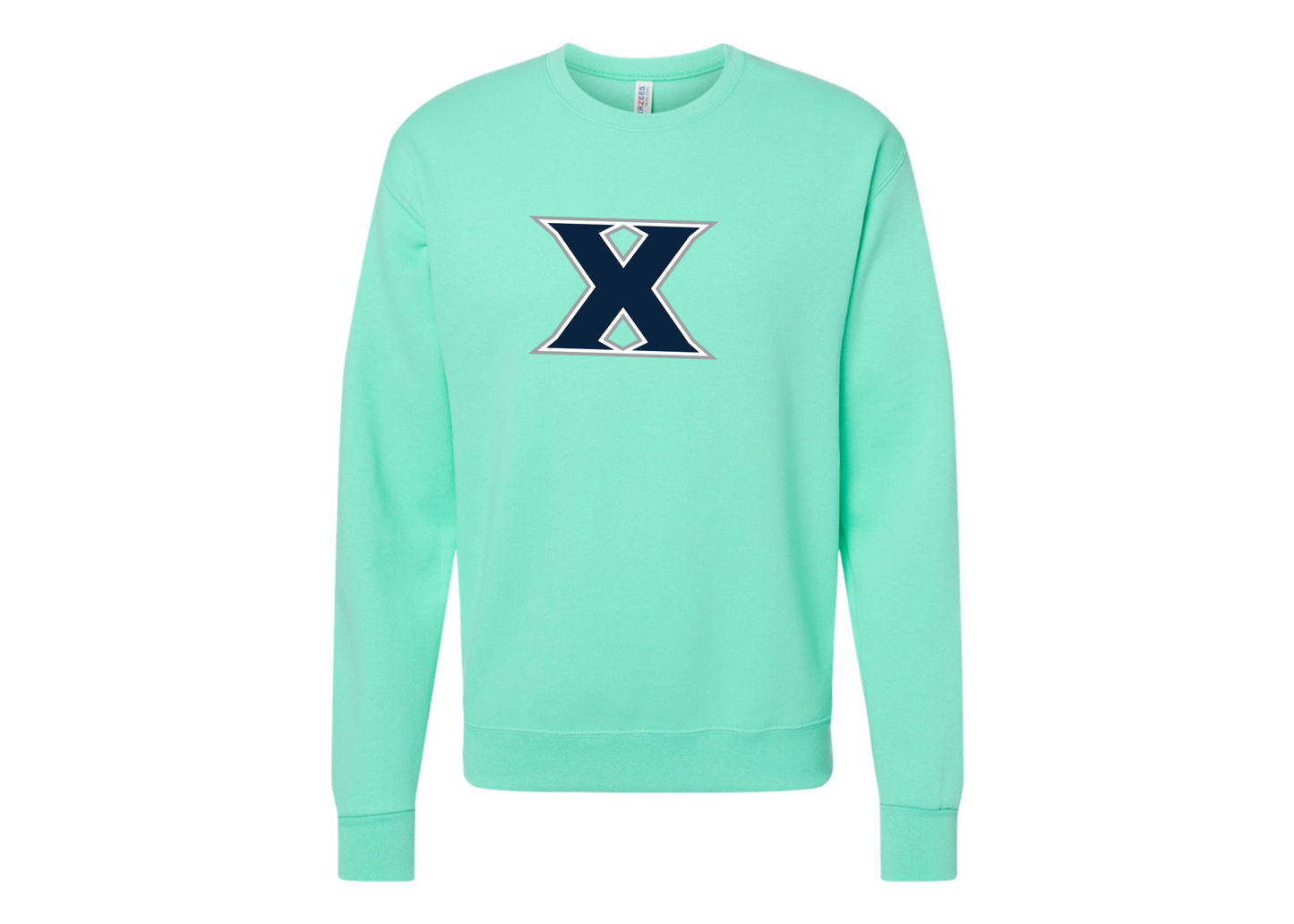Men's Xavier Musketeers JERZEES NuBlend Crewneck Sweatshirt