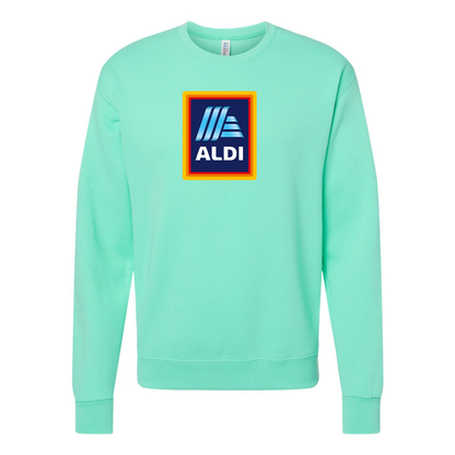 Men's Aldi Logo JERZEES NuBlend Crewneck Sweatshirt