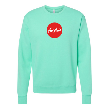 Men's Air Asia Logo  JERZEES NuBlend Crewneck Sweatshirt