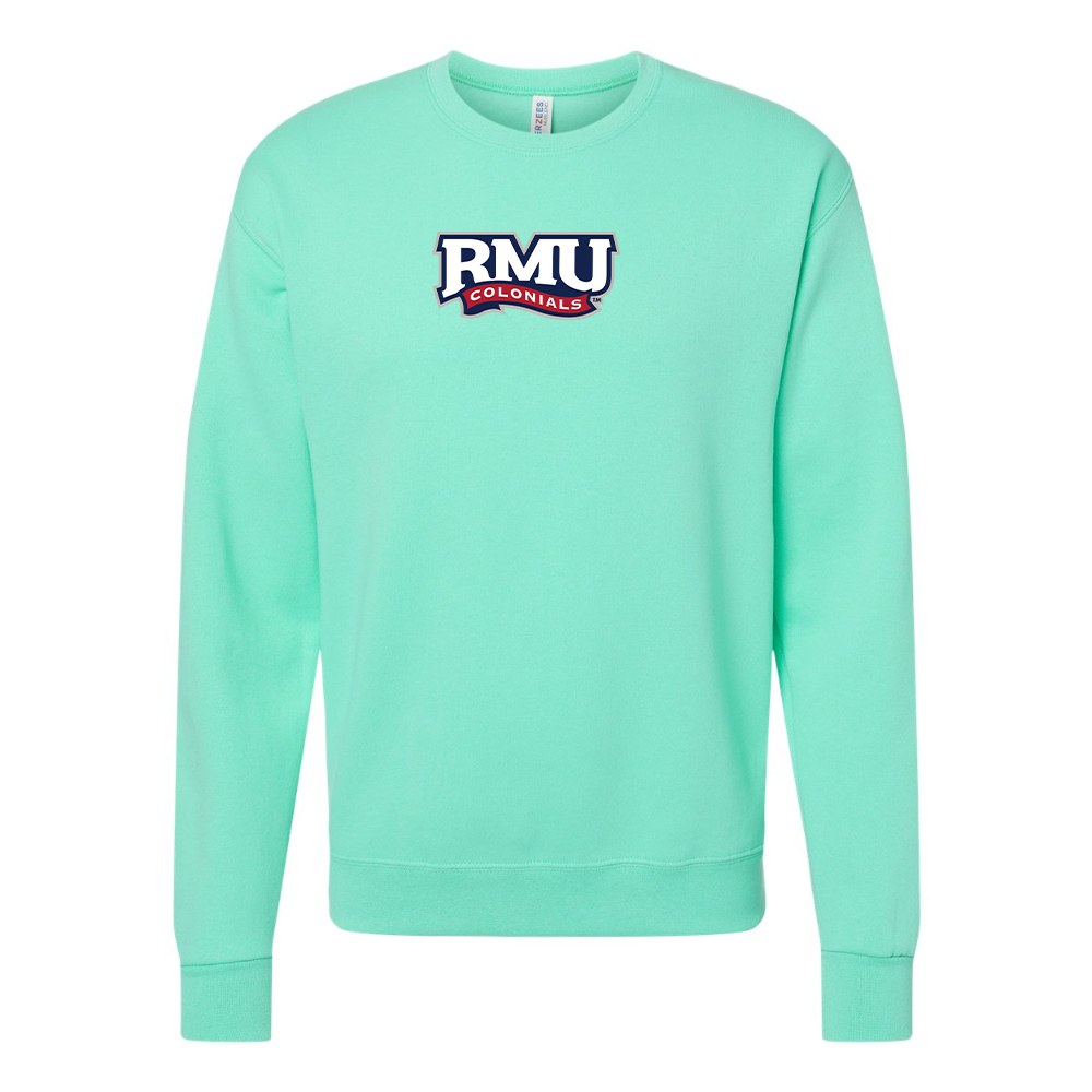 Men's Robert Morris Colonials Logo JERZEES NuBlend Crewneck Sweatshirt