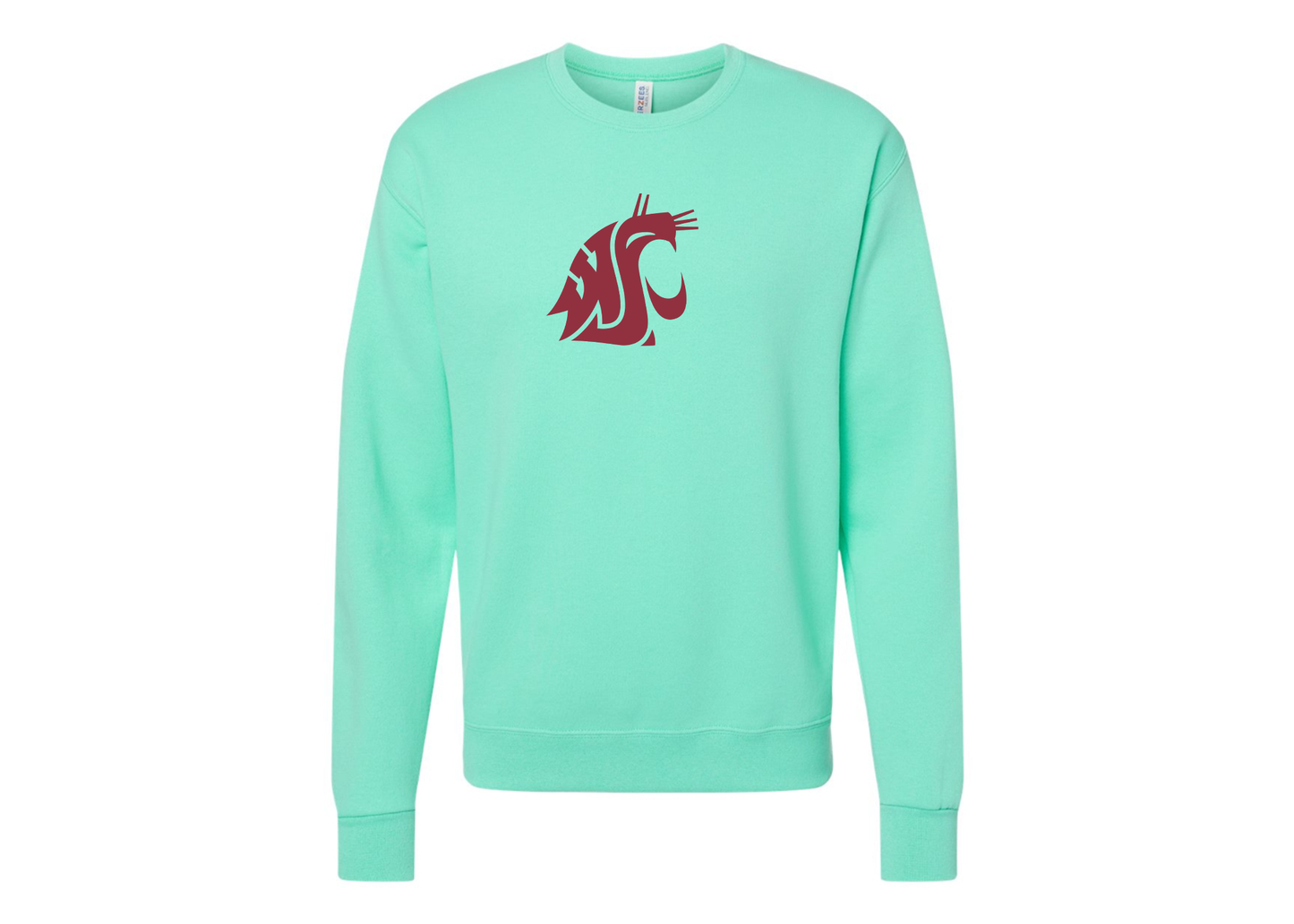 Men's Washington State Cougars JERZEES NuBlend Crewneck Sweatshirt