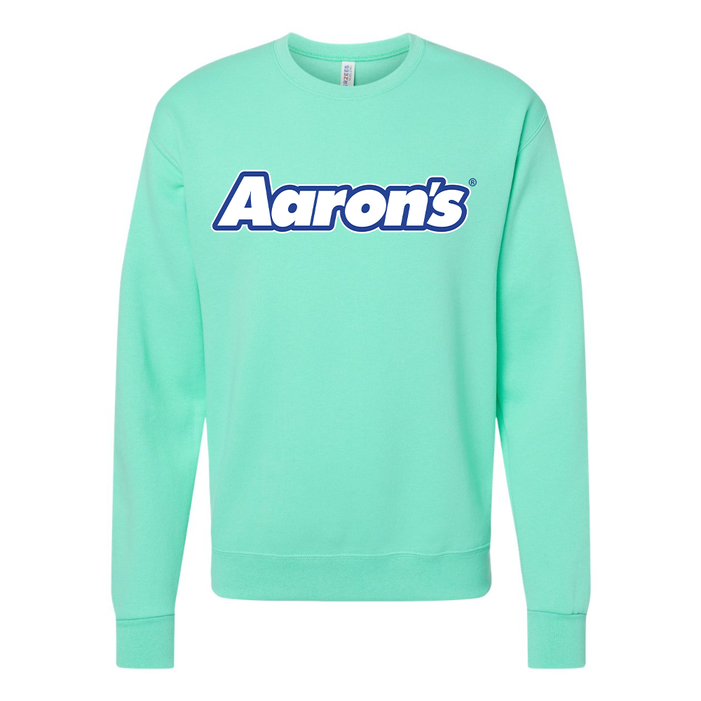 Men's Aaron_s Logo  JERZEES NuBlend Crewneck Sweatshirt