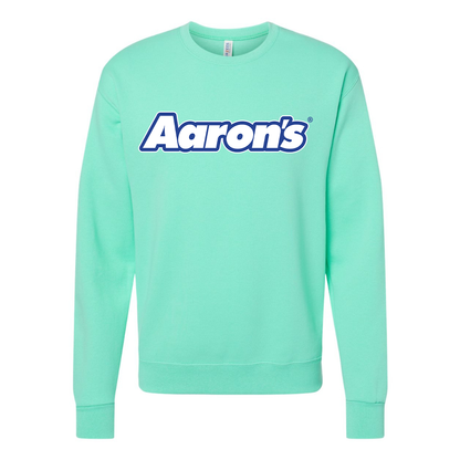 Men's Aaron_s Logo  JERZEES NuBlend Crewneck Sweatshirt