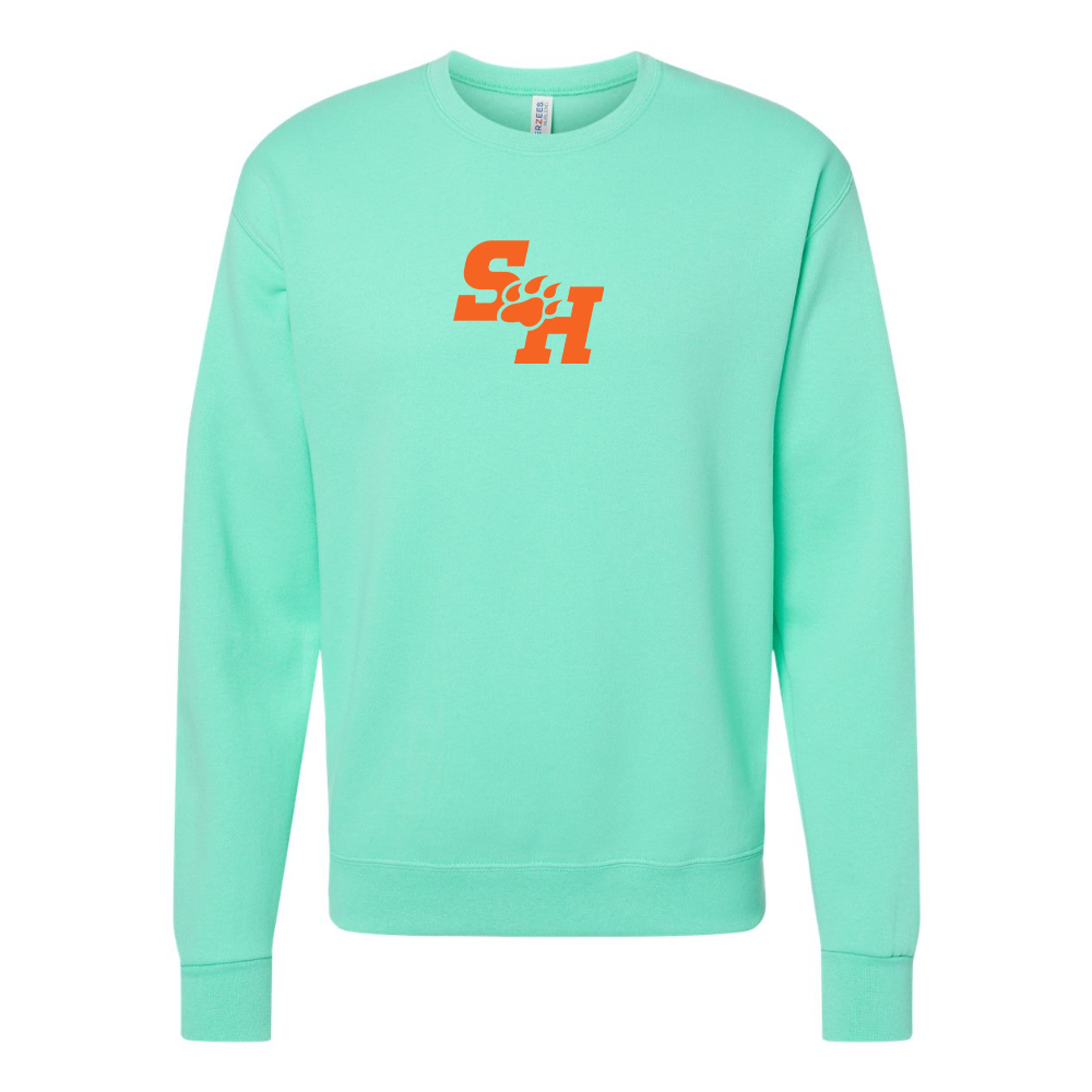 Men's Sam Houston State Bearkats Logo JERZEES NuBlend Crewneck Sweatshirt