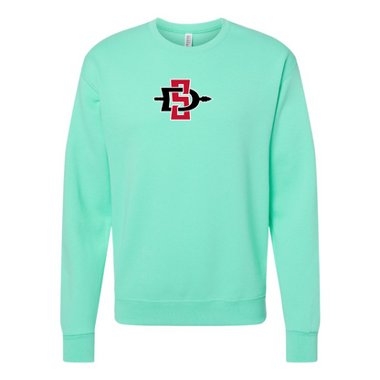 Men's San Diego State Aztecs Logo  JERZEES NuBlend Crewneck Sweatshirt