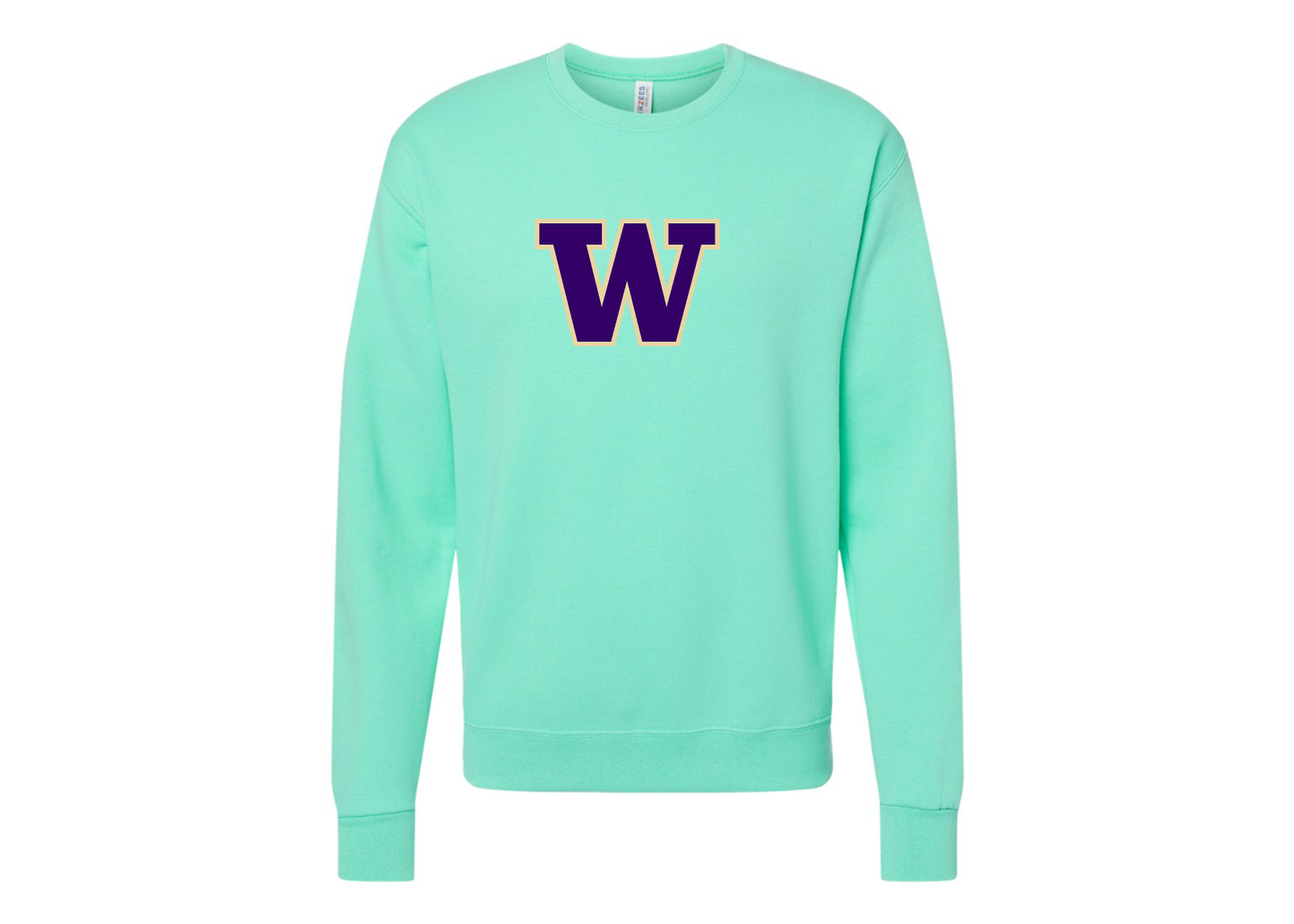 Men's Washington Huskies JERZEES NuBlend Crewneck Sweatshirt