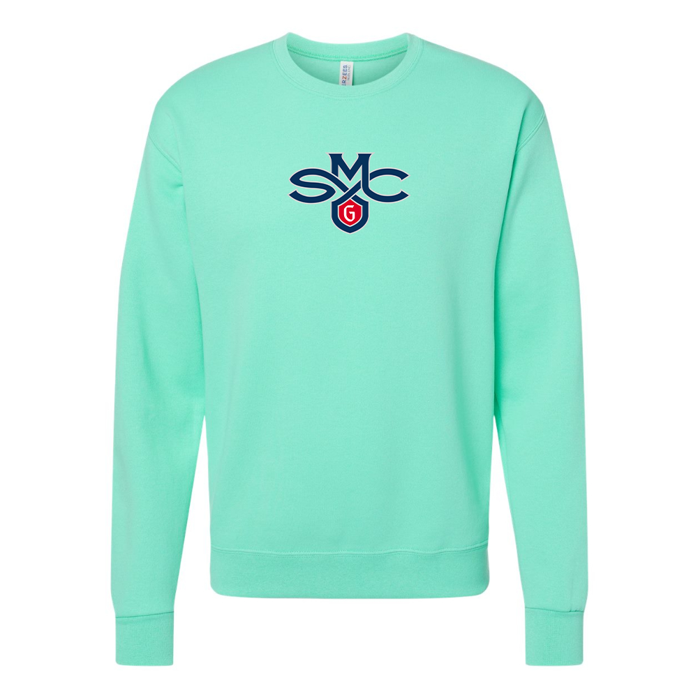 Men's Saint Marys Gaels Logo  JERZEES NuBlend Crewneck Sweatshirt