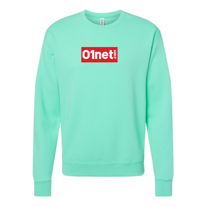 Men's 01net Logo JERZEES NuBlend Crewneck Sweatshirt