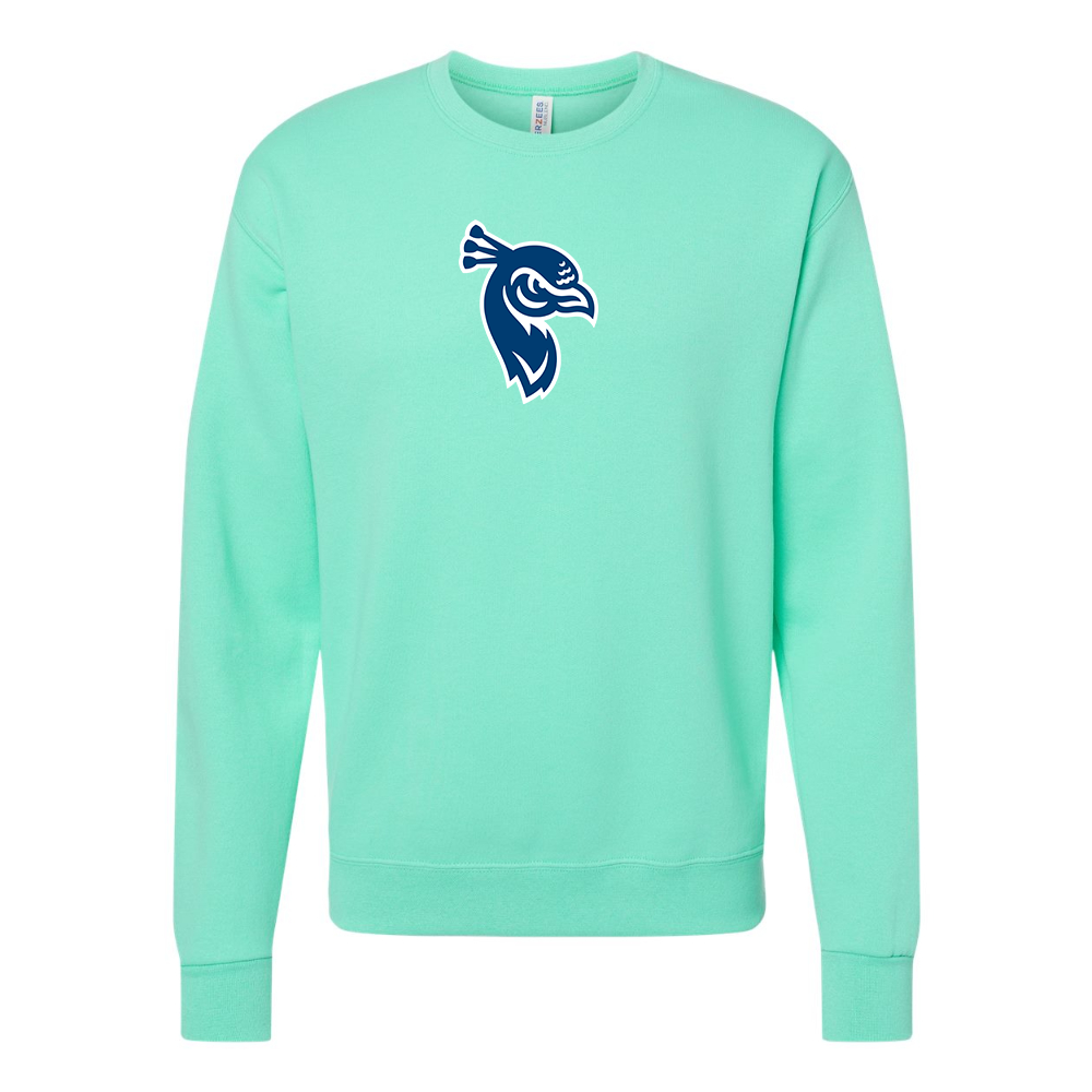 Men's Saint Peters Peacocks Logo JERZEES NuBlend Crewneck Sweatshirt