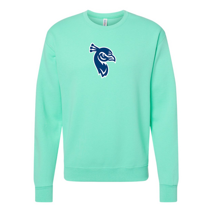 Men's Saint Peters Peacocks Logo JERZEES NuBlend Crewneck Sweatshirt