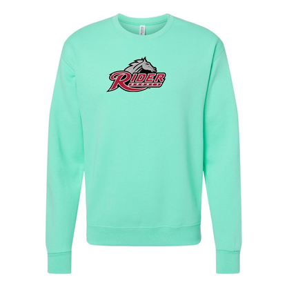 Men's Rider Broncs Logo  JERZEES NuBlend Crewneck Sweatshirt