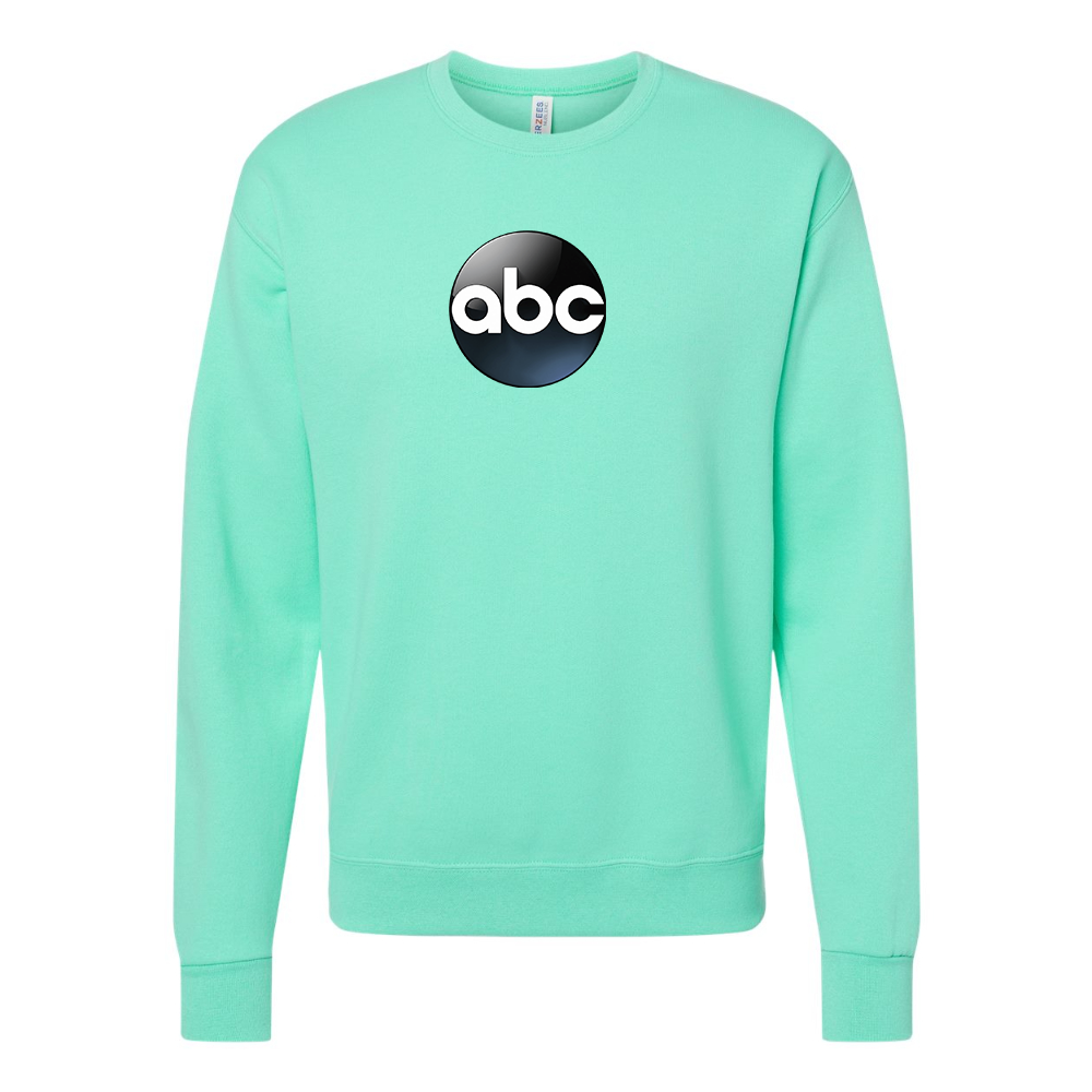 Men's Abc Logo  JERZEES NuBlend Crewneck Sweatshirt