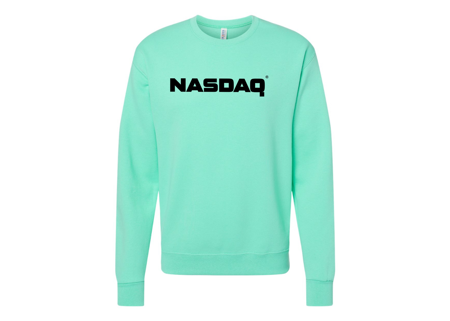 Men's Nasdaq Logo  JERZEES NuBlend Crewneck Sweatshirt