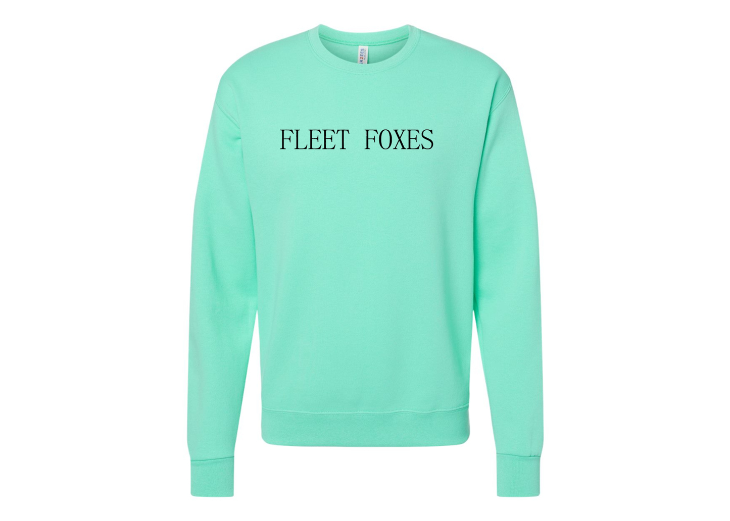 Men's Fleet Foxes Logo  JERZEES NuBlend Crewneck Sweatshirt