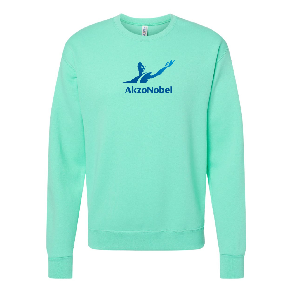 Men's AkzoNobel Logo JERZEES NuBlend Crewneck Sweatshirt