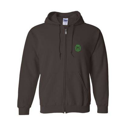 Men's Ahold Delhaize Symbol Gildan  Heavy Blend Full Zip Hooded Sweatshirt