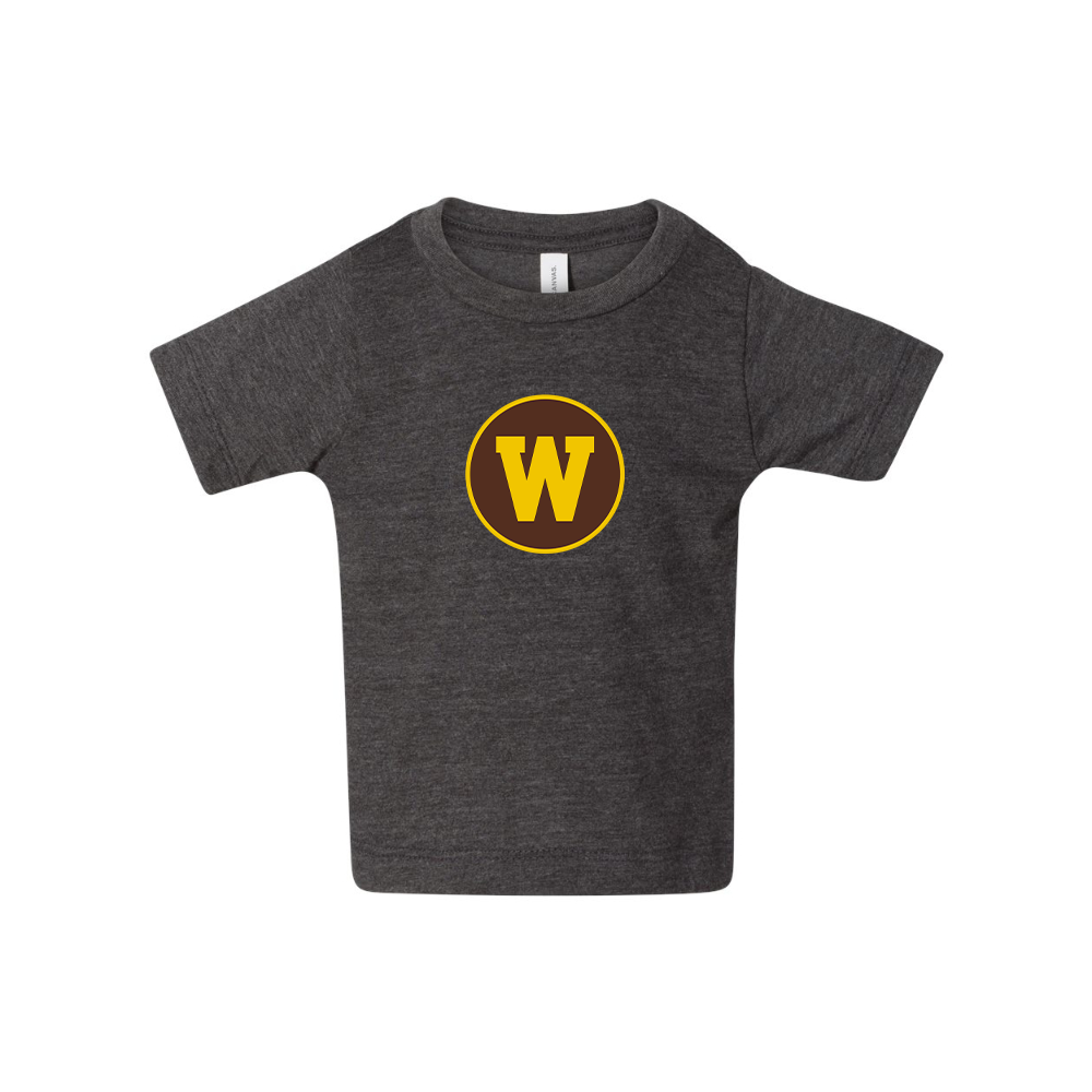 Western Michigan Broncos BELLA CANVAS Infant Jersey Tee