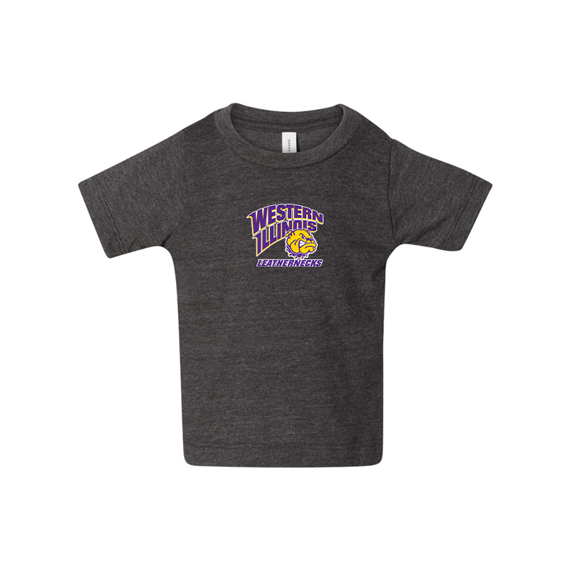 Western Illinois Leathernecks BELLA CANVAS Infant Jersey Tee