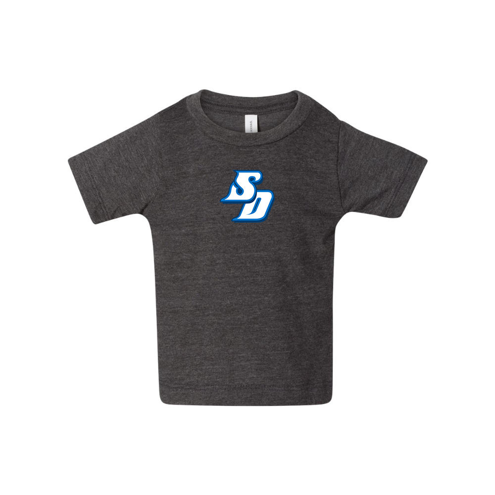 San Diego Toreros Logo BELLA CANVAS Infant Jersey Tee
