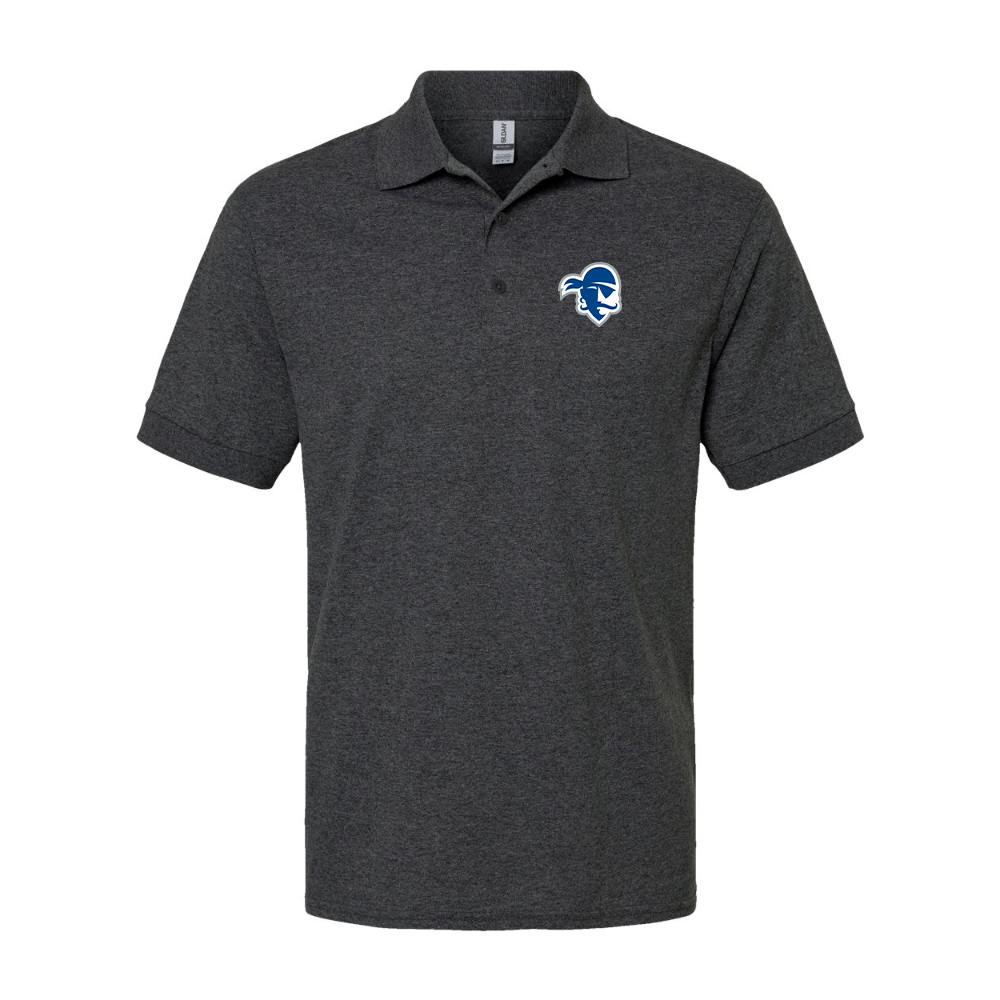 Men's Seton Hall Pirates Logo Gildan Dry Blend Jersey Polo