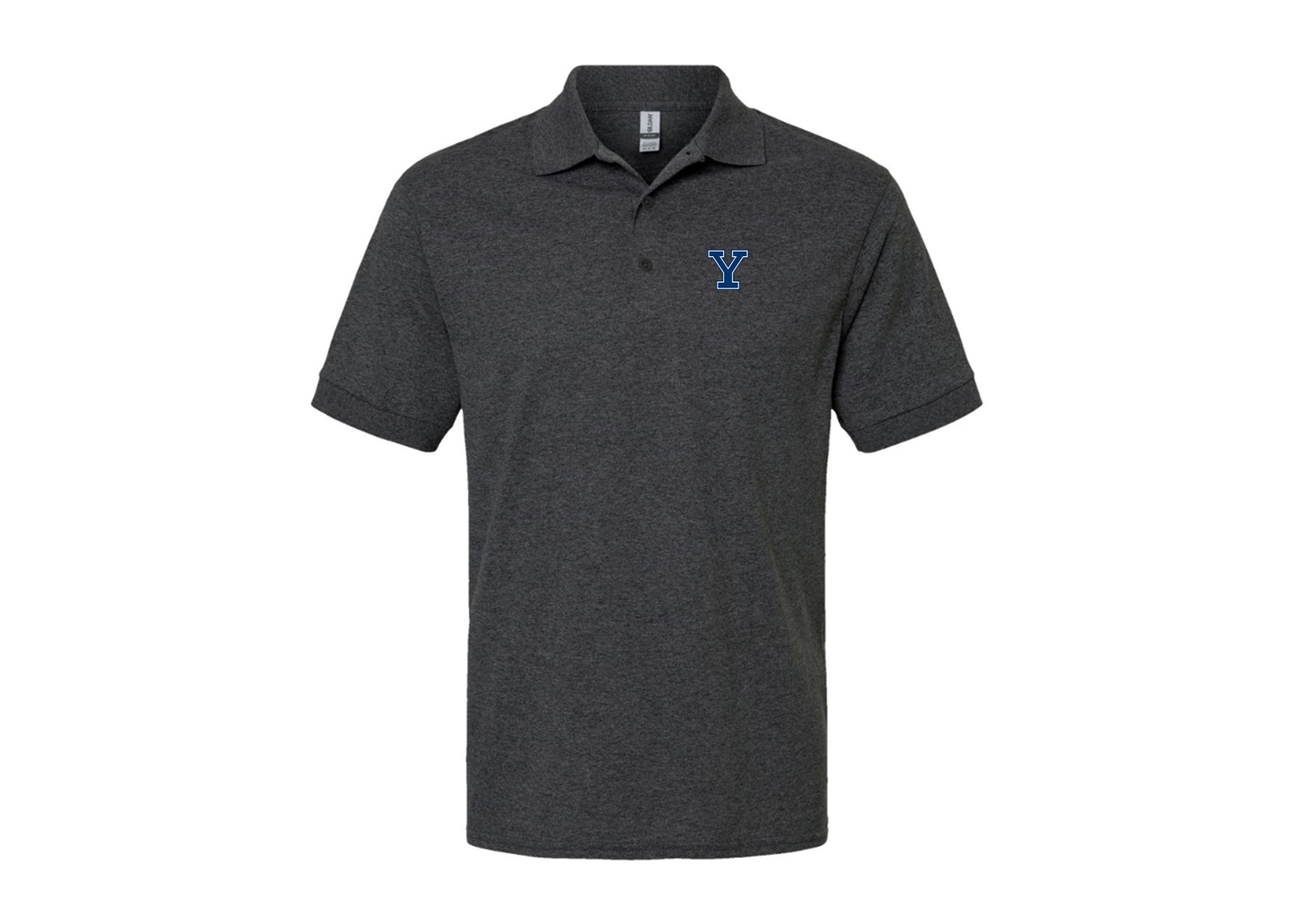 Men's Yale Bulldogs Gildan Dry Blend Jersey Polo
