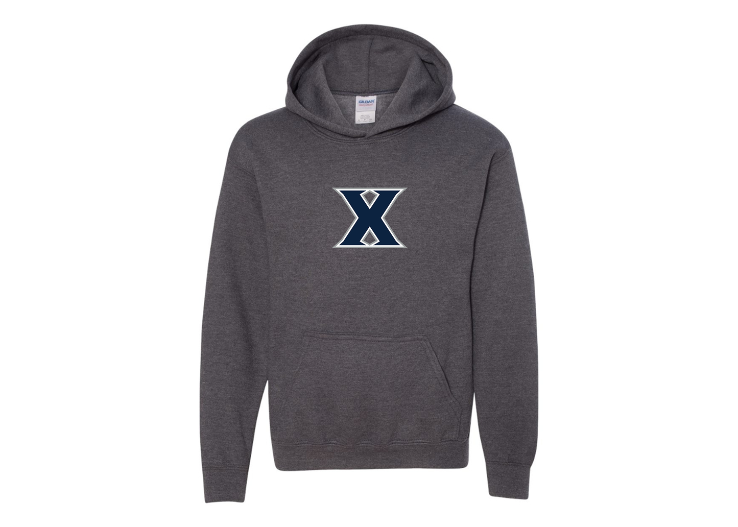 Youth Xavier Musketeers Gildan Heavy Blend  Hooded Sweatshirt