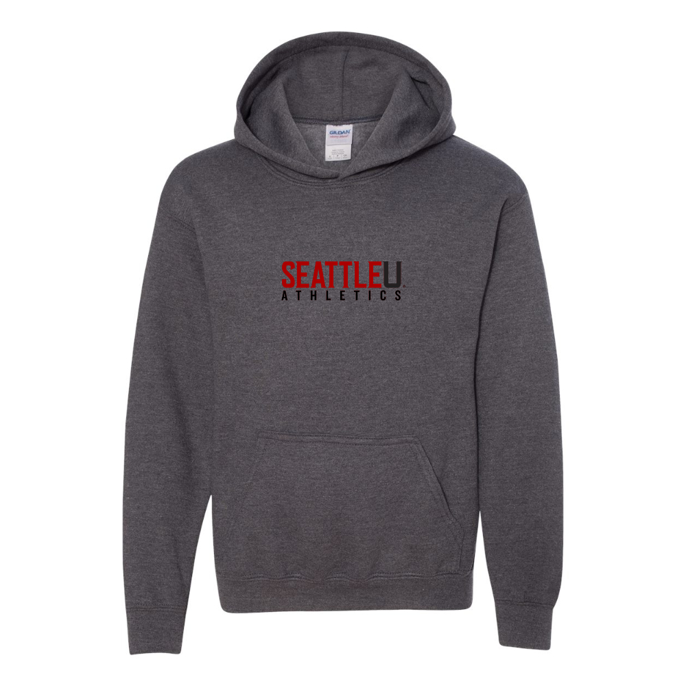 Youth Seattle Redhawks Logo Gildan Heavy Blend  Hooded Sweatshirt
