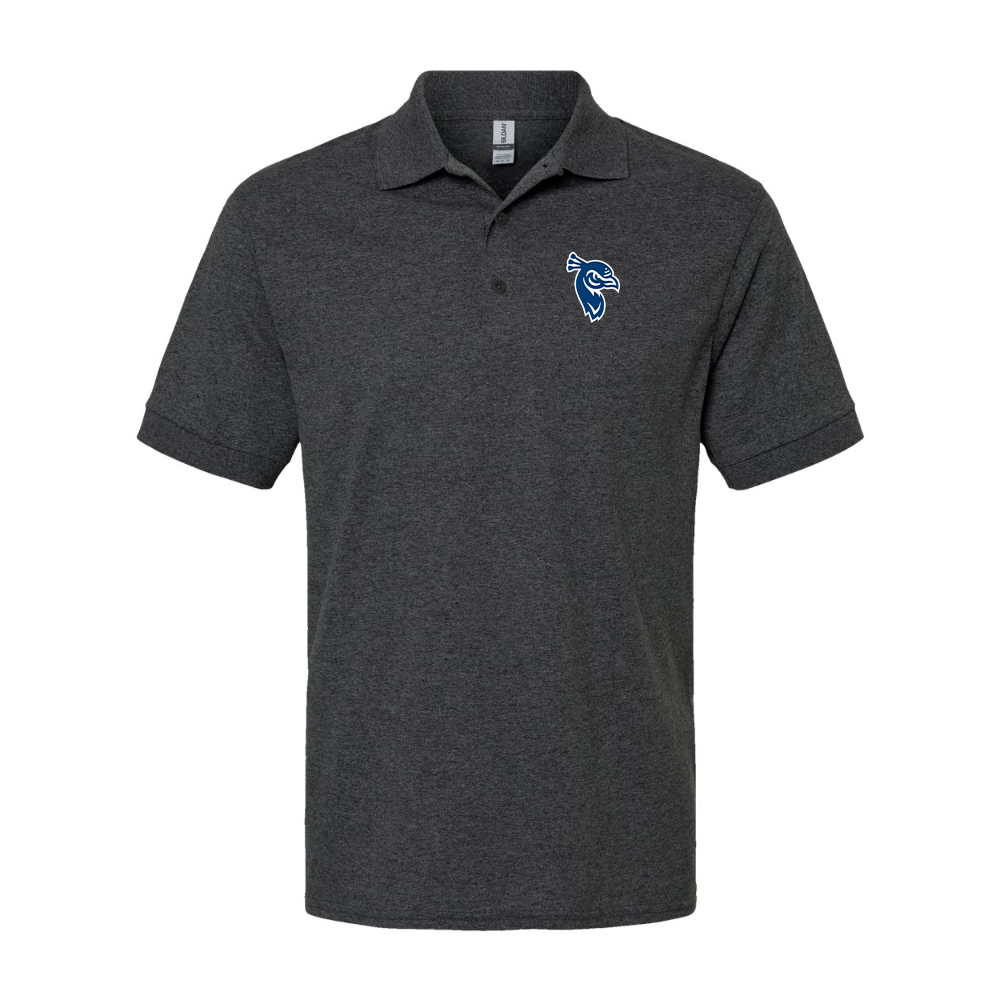 Men's Saint Peters Peacocks Logo Gildan Dry Blend Jersey Polo