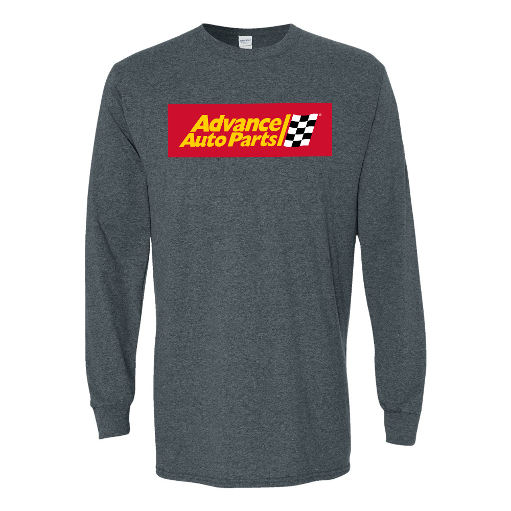 Men's Advance Auto Parts Logo Gildan Heavy Cotton Long Sleeve T-Shirt