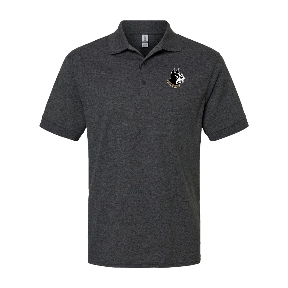 Men's Wofford Terriers Gildan Dry Blend Jersey Polo