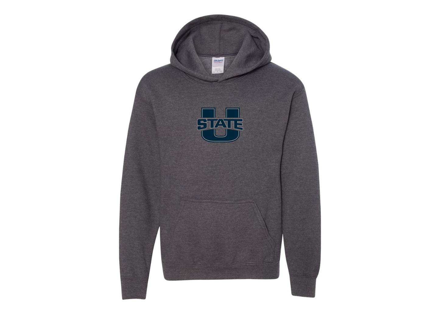 Youth Utah State Aggies Gildan Heavy Blend  Hooded Sweatshirt