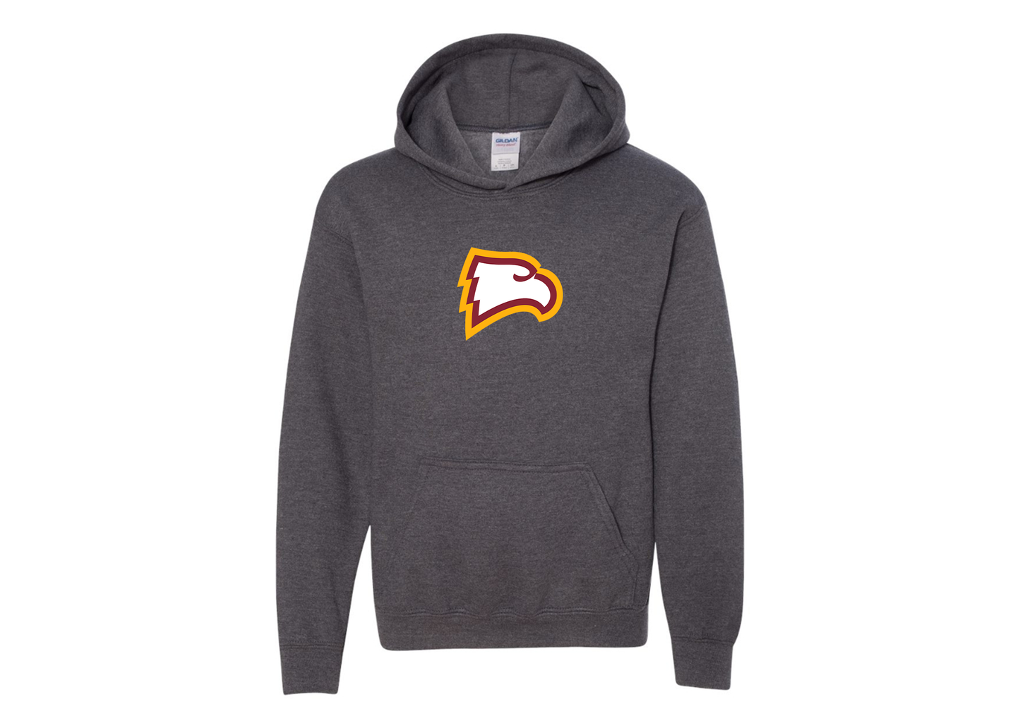 Youth Winthrop Eagles Gildan Heavy Blend  Hooded Sweatshirt