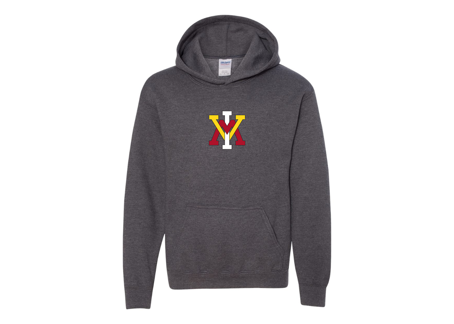Youth VMI Keydets Gildan Heavy Blend  Hooded Sweatshirt