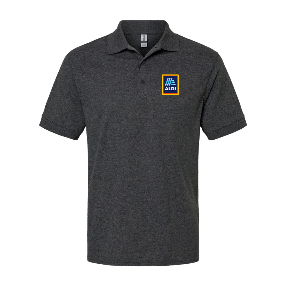 Men's Aldi Logo Gildan Dry Blend Jersey Polo
