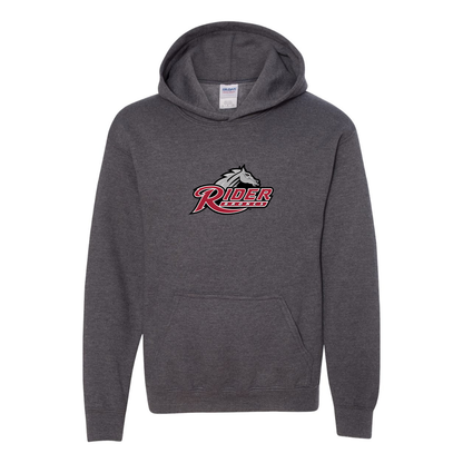 Youth Rider Broncs Logo Gildan Heavy Blend  Hooded Sweatshirt