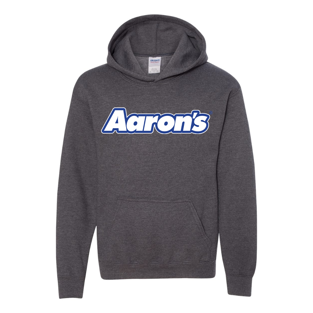 Youth Aaron_s Logo Gildan Heavy Blend  Hooded Sweatshirt