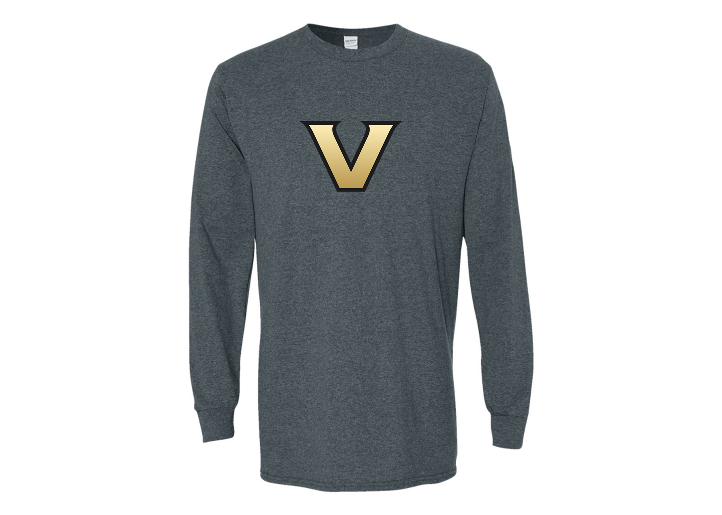Men's Vanderbilt Commodores Gildan Heavy Cotton Long Sleeve T-Shirt