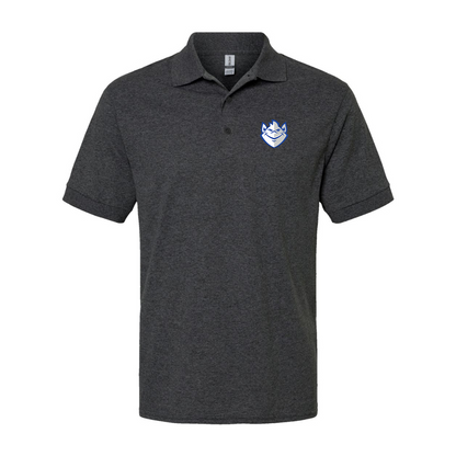 Men's Saint Louis Billikens Logo Gildan Dry Blend Jersey Polo