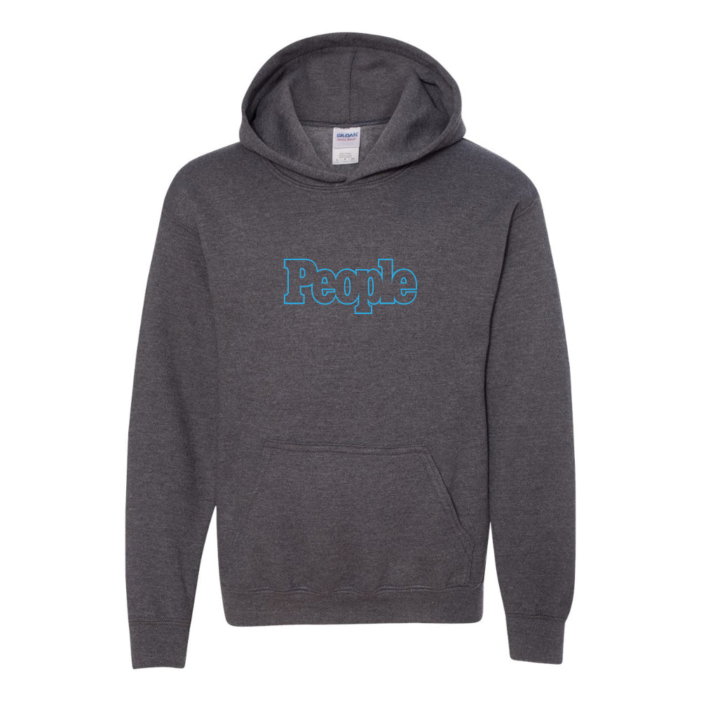Youth People Magazine Logo Gildan Heavy Blend  Hooded Sweatshirt