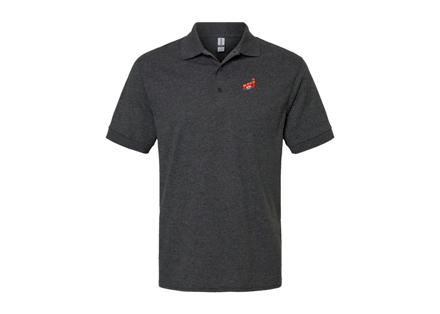 Men's NRJ 12 Logo Gildan Dry Blend Jersey Polo